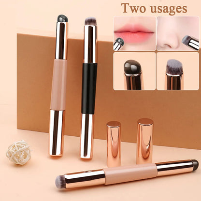 2 In 1 Lip Balm Applicator & Concealer Brush