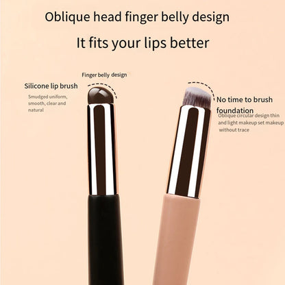 2 In 1 Lip Balm Applicator & Concealer Brush