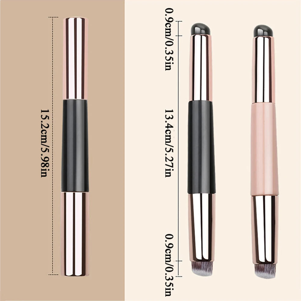 2 In 1 Lip Balm Applicator & Concealer Brush