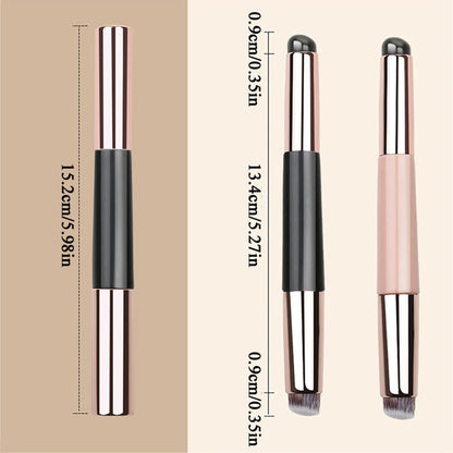 2 In 1 Lip Balm Applicator & Concealer Brush