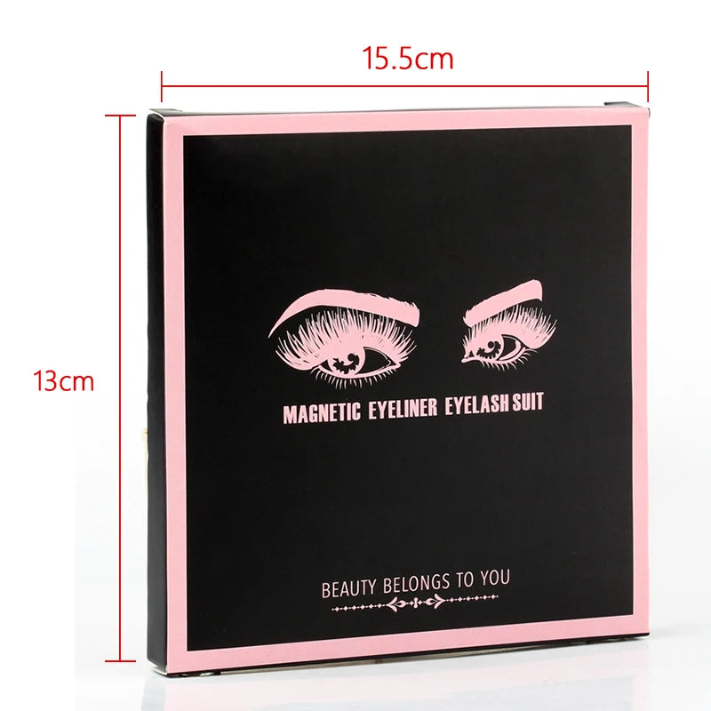 Waterproof Magnetic Eyelashes Set